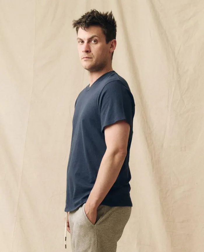 Tshirts Men039s The Great The Men039s Boxy Crew True Navy