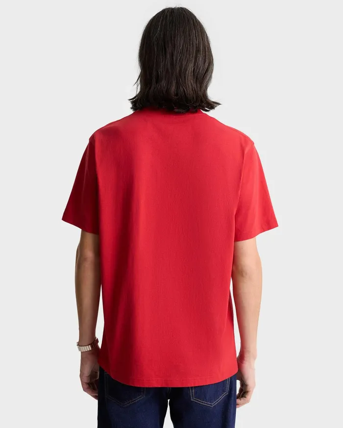TShirts Men Sporty and Rich USA Health Club TShirt 8211 RubyWhite