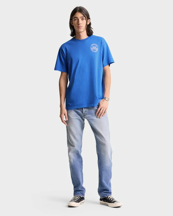 TShirts Men Sporty and Rich Vendome Resort TShirt 8211 Paris BlueWhite