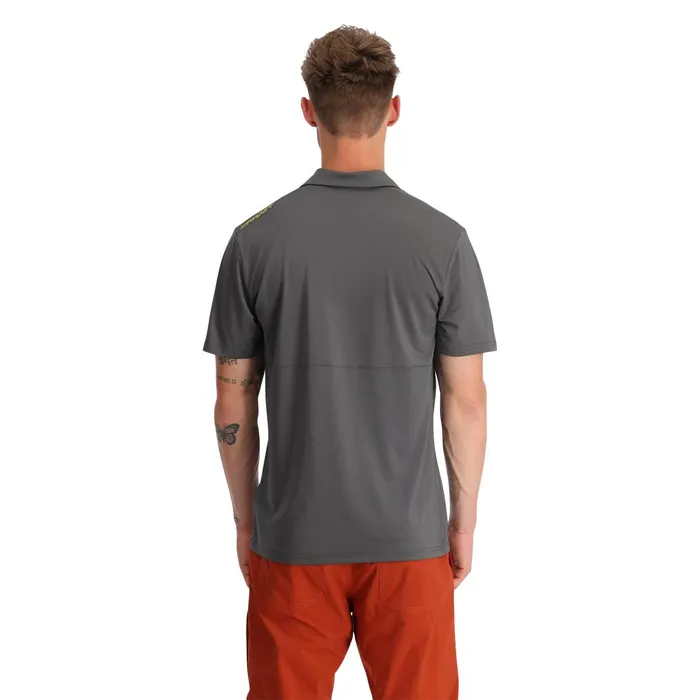 Tees and Tanks Mens Spyder Olson Polo 8211 Polar