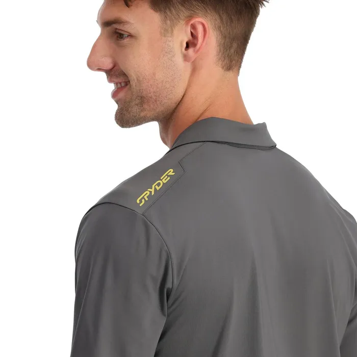 Tees and Tanks Mens Spyder Olson Polo 8211 Polar