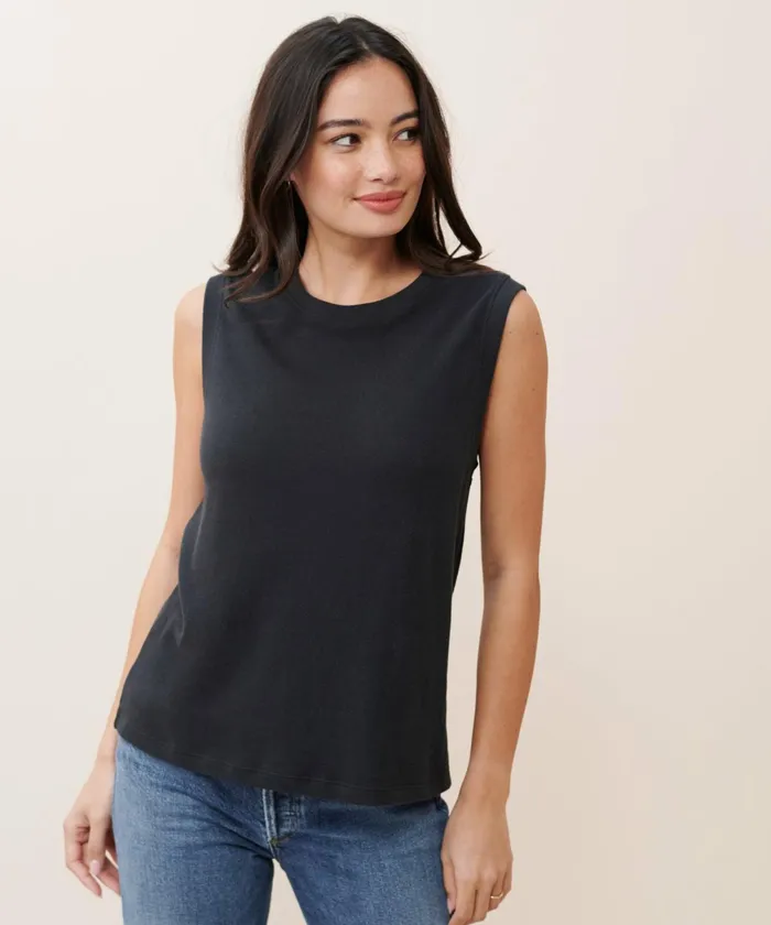 Tees and Tanks Women Jenni Kayne Easy Tank Black