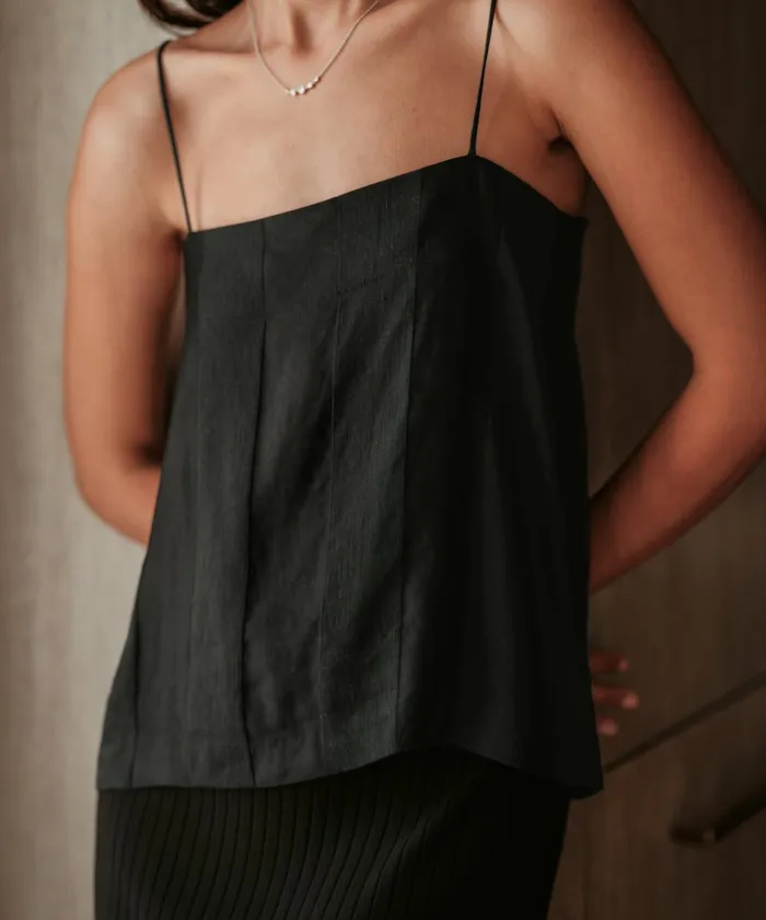 Tees and Tanks Women Jenni Kayne Margot Cami Black