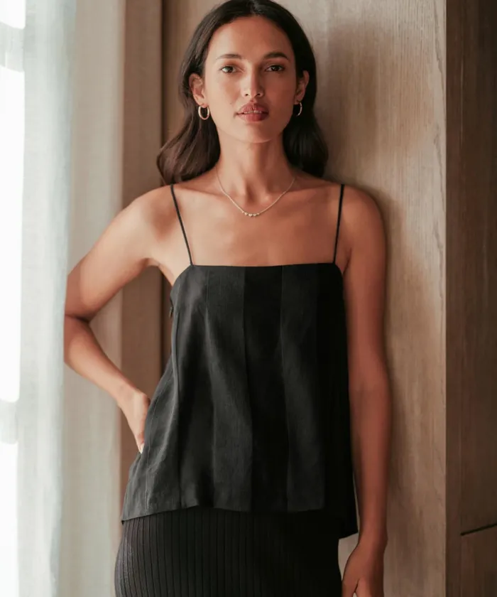 Tees and Tanks Women Jenni Kayne Margot Cami Black