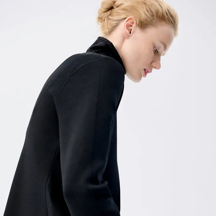 The Jennimai Jardigan Black Sweaters M M LaFleur Women