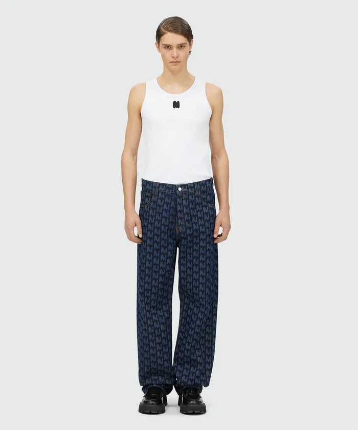 Themwave Denim Pants Men MSGM Pants And Shorts
