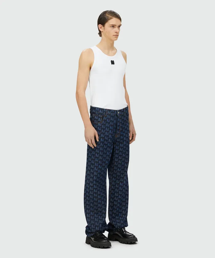 Themwave Denim Pants Men MSGM Pants And Shorts
