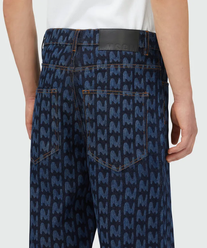 Themwave Denim Pants Men MSGM Pants And Shorts