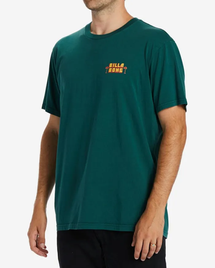 Third Eye TShirt Deep Teal Men Billabong TShirts