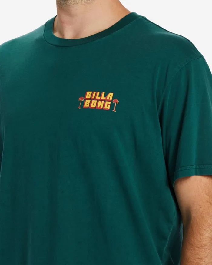 Third Eye TShirt Deep Teal Men Billabong TShirts