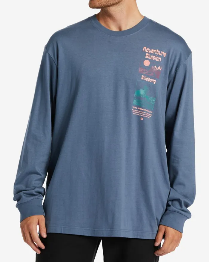 Tidal Research Long Sleeve TShirt North Sea Men Billabong TShirts