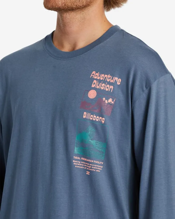 Tidal Research Long Sleeve TShirt North Sea Men Billabong TShirts