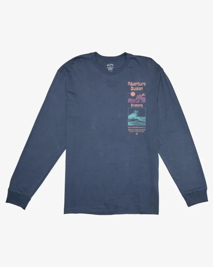 Tidal Research Long Sleeve TShirt North Sea Men Billabong TShirts
