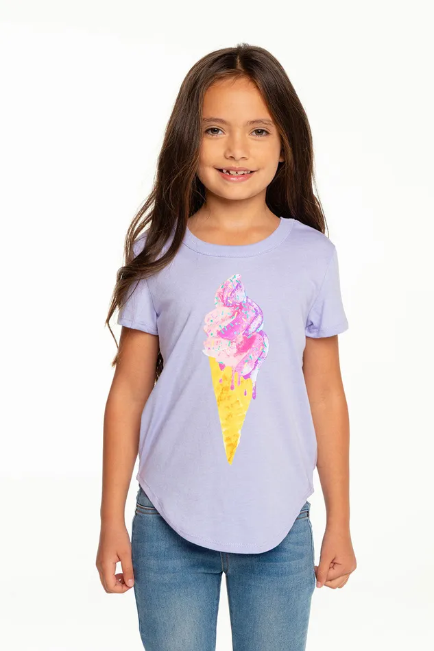 Tops Chaser Brand Girls Sprinkle Cone