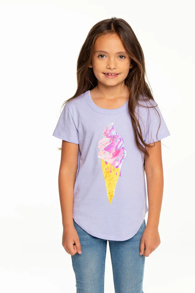 Tops Chaser Brand Girls Sprinkle Cone