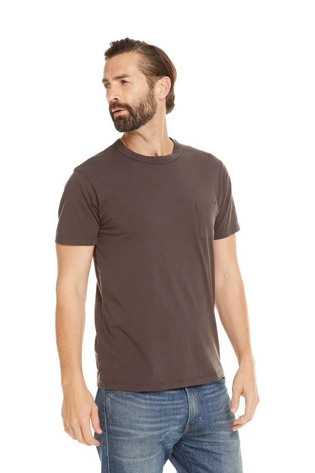 Tops COTTON SS POCKET TEE Chaser Brand Mens