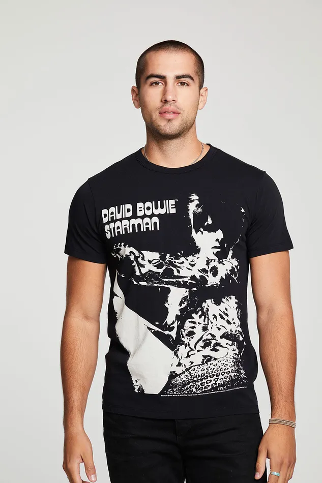 Tops David Bowie Starman 8211 Chaser Brand Mens