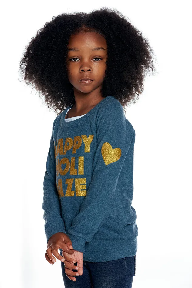 Tops Girls Happy Holidaze Chaser Brand Tops Girls Happy Holidaze Chaser Brand
