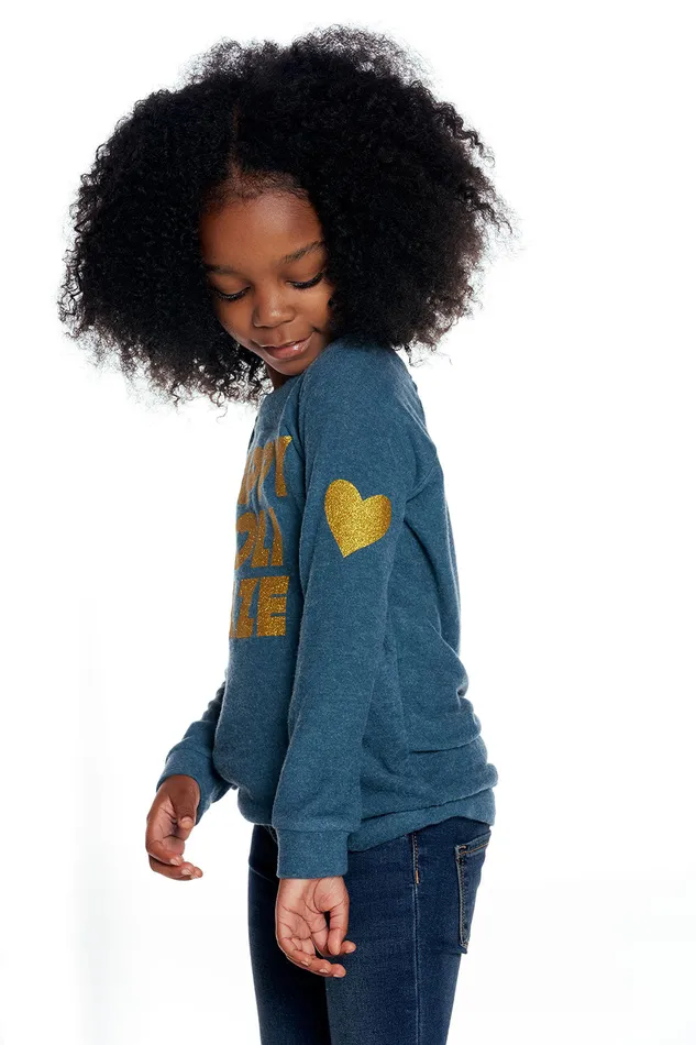 Tops Girls Happy Holidaze Chaser Brand Tops Girls Happy Holidaze Chaser Brand
