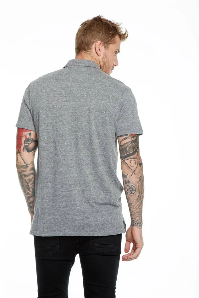 Tops Mens TRIBLEND POLO W POCKET Chaser Brand
