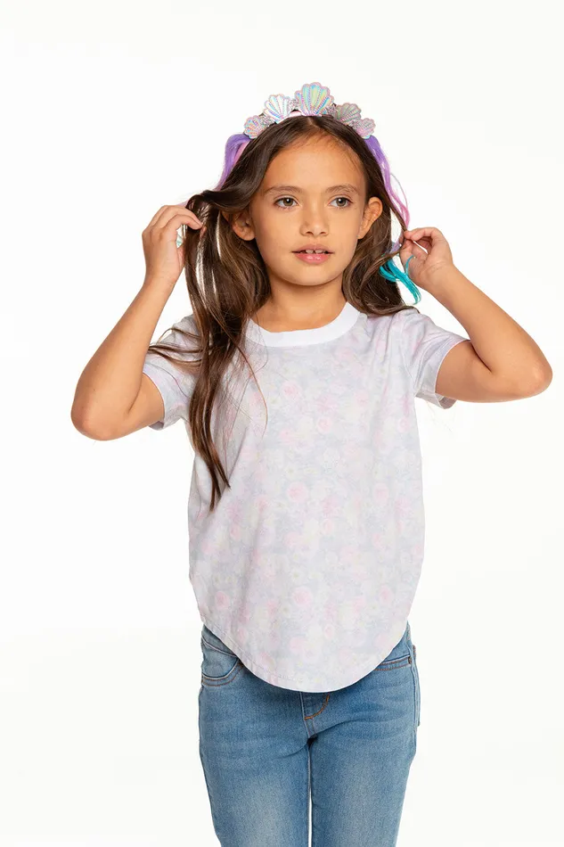 Tops Recycled Vintage Jersey Short Sleeve Scoop Back Shirt 8211 Chaser Brand Girls