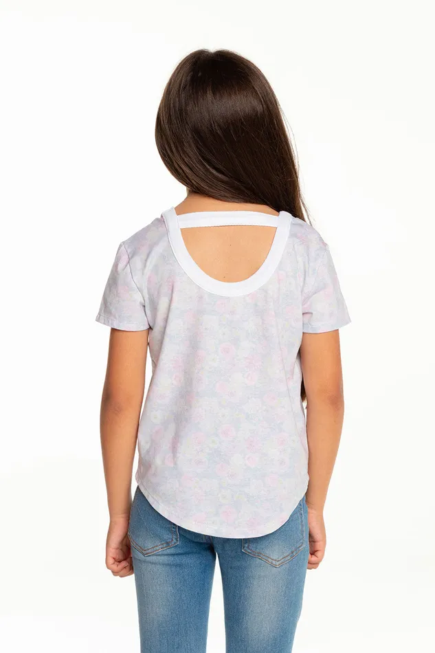 Tops Recycled Vintage Jersey Short Sleeve Scoop Back Shirt 8211 Chaser Brand Girls