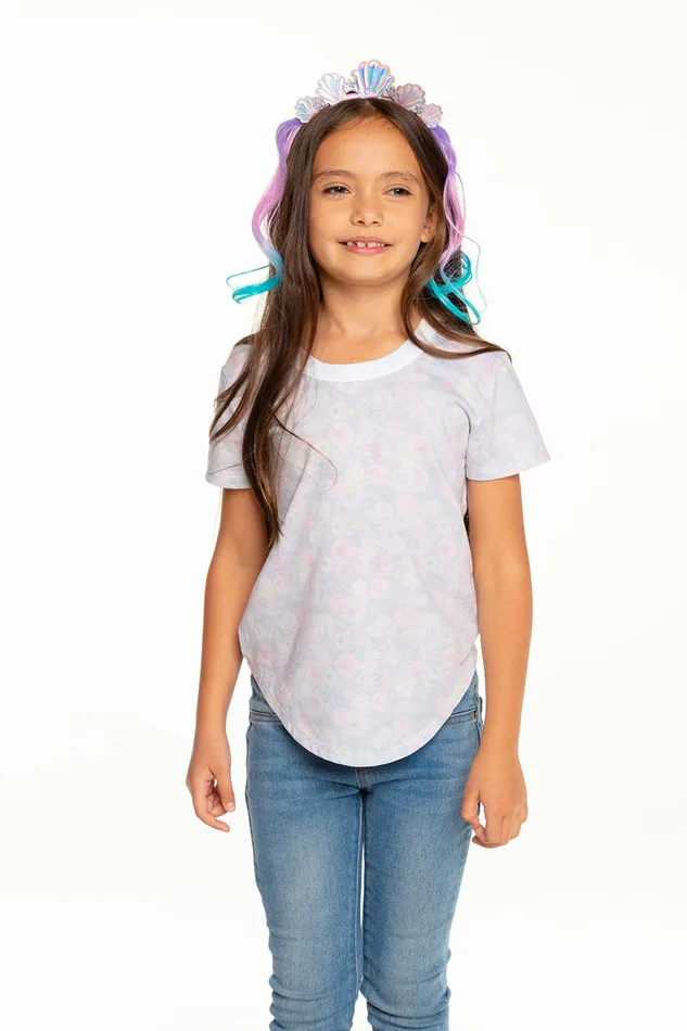Tops Recycled Vintage Jersey Short Sleeve Scoop Back Shirt 8211 Chaser Brand Girls