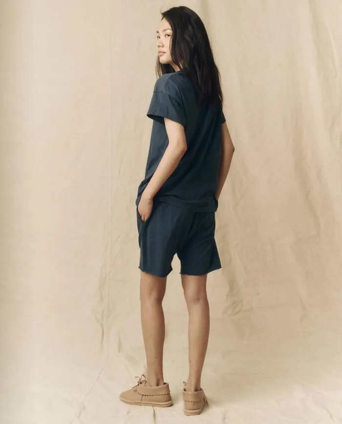 Tops Women039s The Great The Boxy Crew Nautical Navy