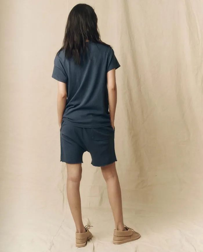 Tops Women039s The Great The Boxy Crew Nautical Navy