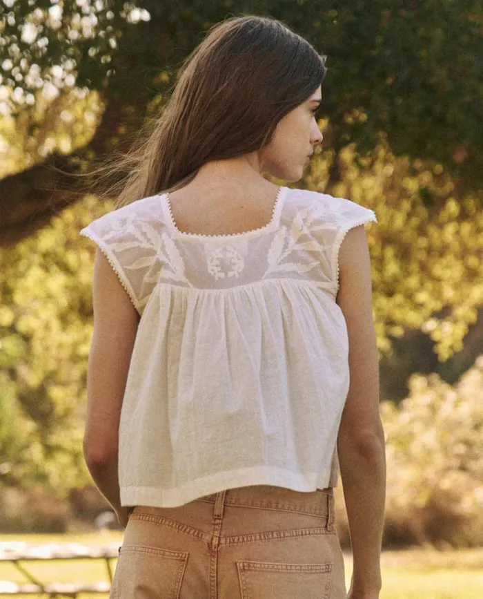 Tops Women039s The Great The Dawn Top Cream