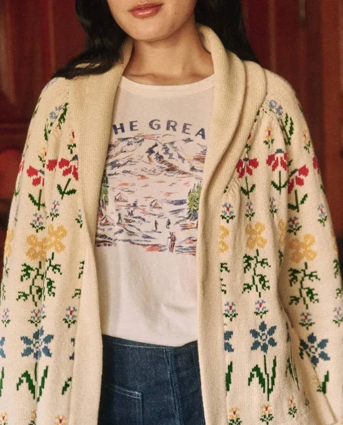 Tops Women039s The Great The Garden Lodge Cream