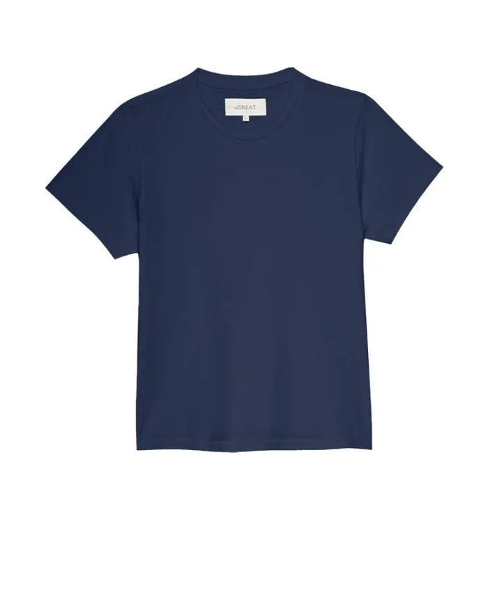 Tops Women039s The Great The Little Tee Nautical Navy