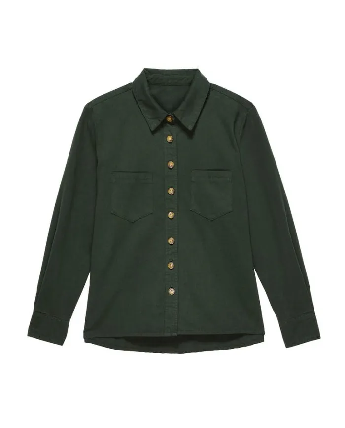 Tops Women039s The Great The Scouting Shirt Dark Forest
