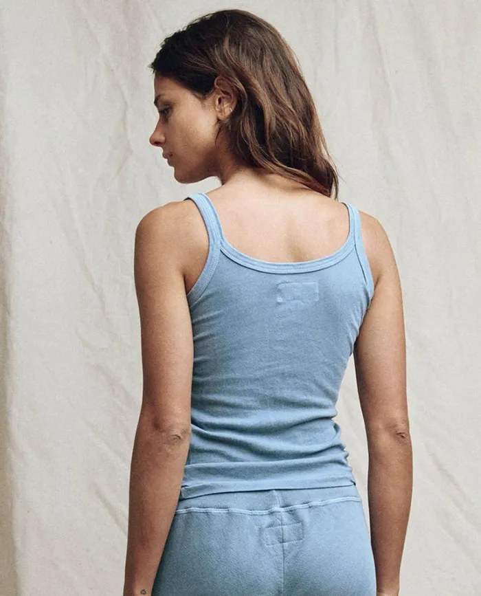 Tops Women039s The Great The Slim Tank Vintage Cornflower