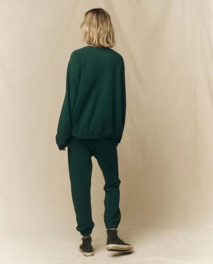 Tops Women039s The Great The Slouch Sweatshirt Green Grove