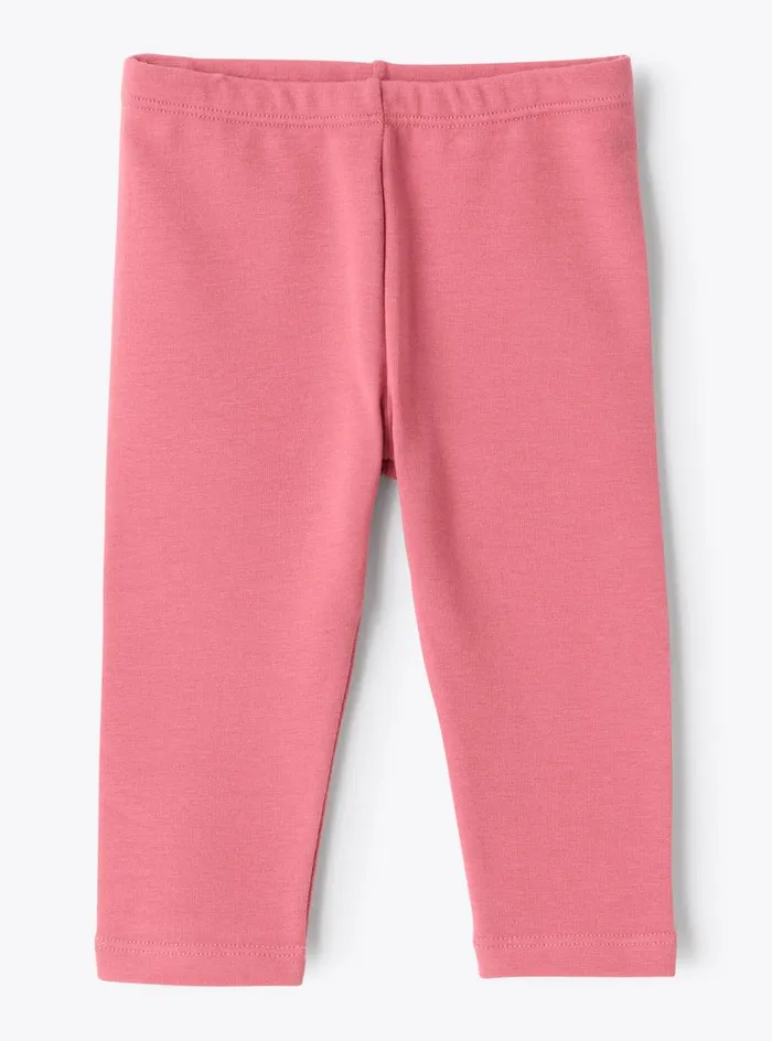 Trousers And Skirts Baby 036Girl 216 Il Gufo Cotton Fleece Leggings
