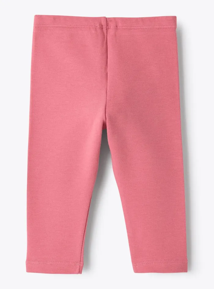 Trousers And Skirts Baby 036Girl 216 Il Gufo Cotton Fleece Leggings