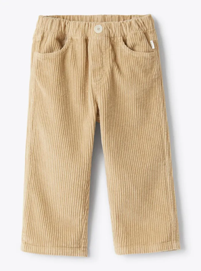 Trousers Baby 036 Il Gufo Cotton Corduroy Pants