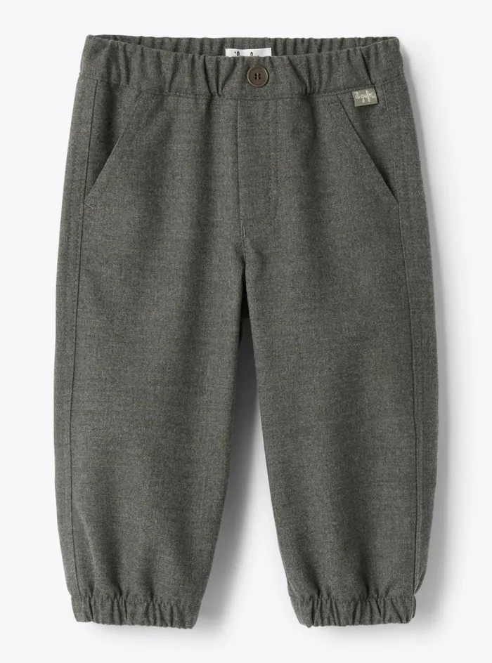 Trousers Baby 036 Il Gufo Wool Blend Trousers