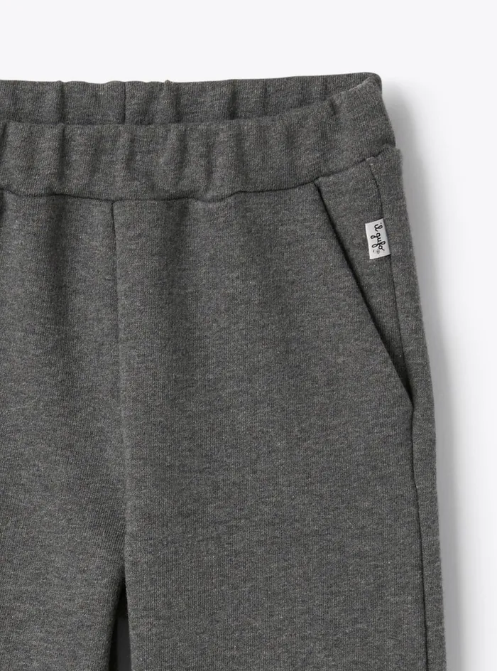 Trousers Boy 216 Il Gufo Cotton Fleece Joggers