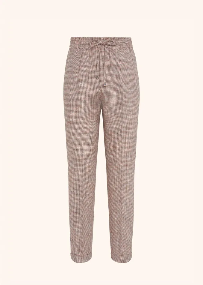 TROUSERS LINEN Women Kiton Pants And Skirts