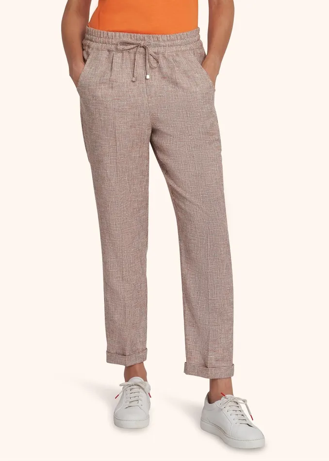 TROUSERS LINEN Women Kiton Pants And Skirts TROUSERS LINEN Women Kiton Pants And Skirts
