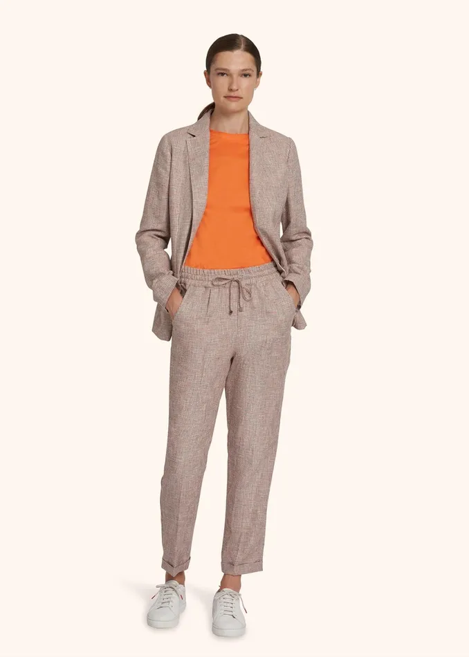 TROUSERS LINEN Women Kiton Pants And Skirts TROUSERS LINEN Women Kiton Pants And Skirts