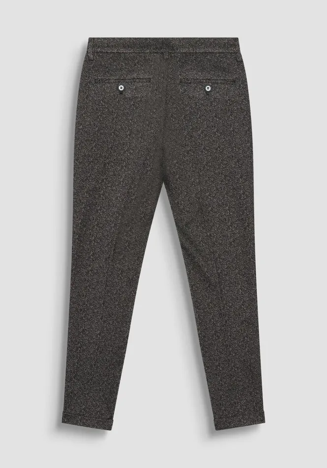 Trousers Men Antony Morato Ashe Super Skinny Fit Trousers In Warm Handfeel Stretch Viscose Fabric Beige