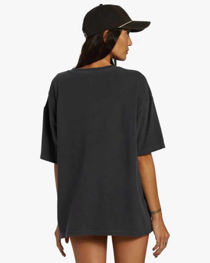 True Coral Gardener Top Black Sands Women Billabong Tops
