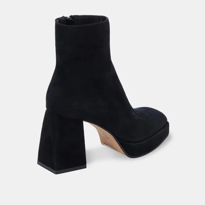 Ulyses Boots Black Suede Women Dolce Vita Boots and Booties