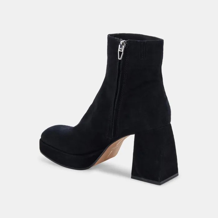 Ulyses Boots Black Suede Women Dolce Vita Boots and Booties