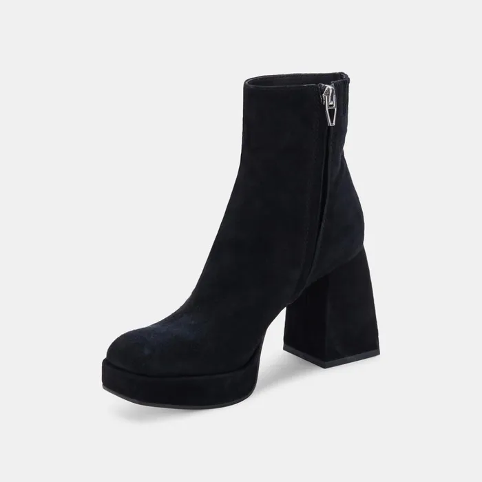 Ulyses Boots Black Suede Women Dolce Vita Boots and Booties
