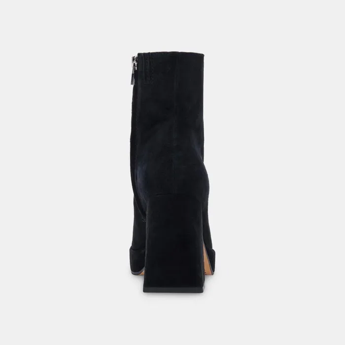 Ulyses Boots Black Suede Women Dolce Vita Boots and Booties