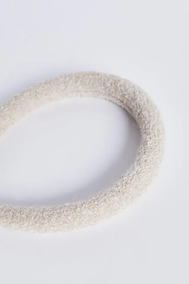 Uma Headband 8211 Boucle Rounded Headband In Stone Women Showpo Hair